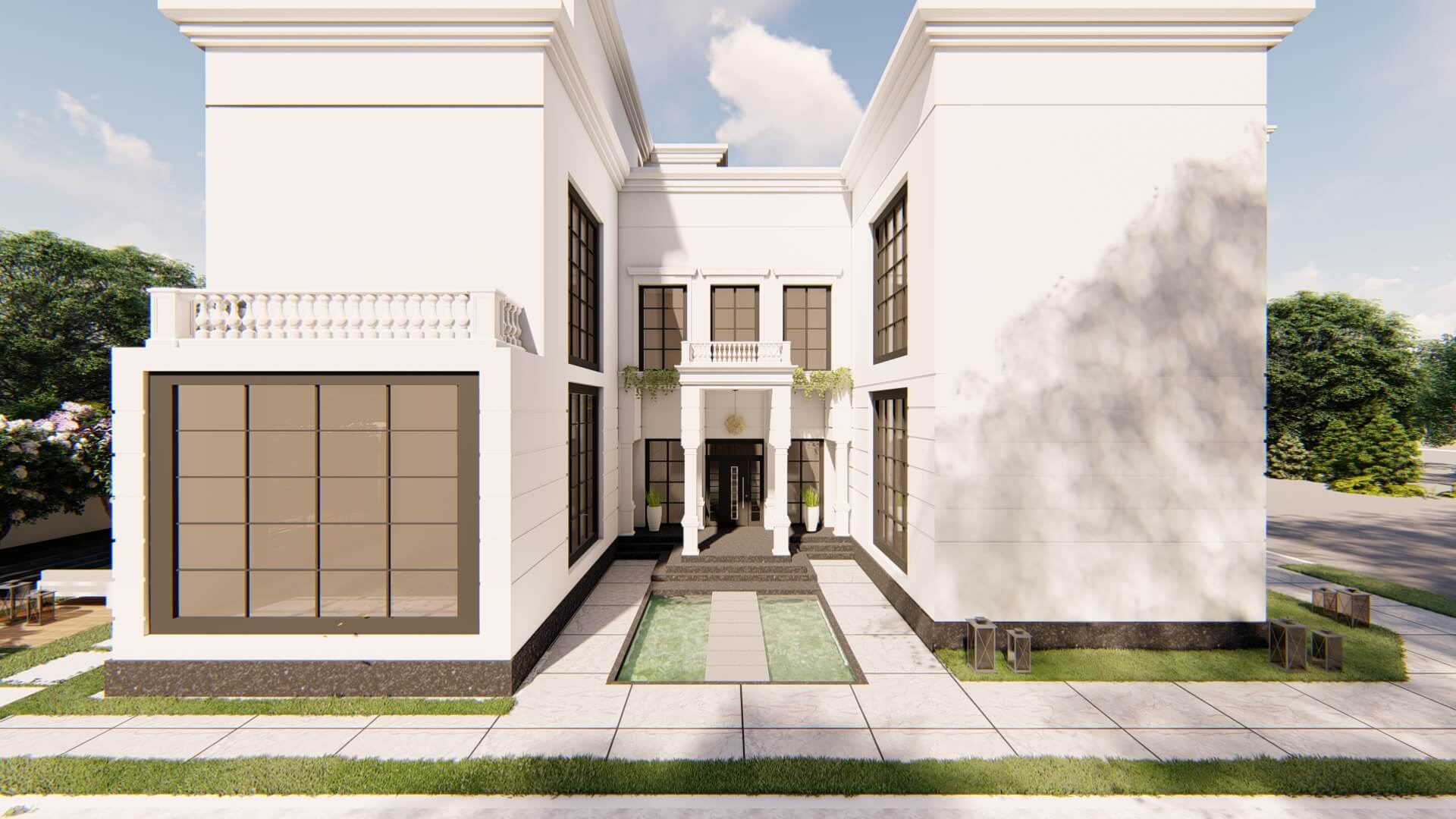 واجهات وتصميم داخلي ابو سلطان